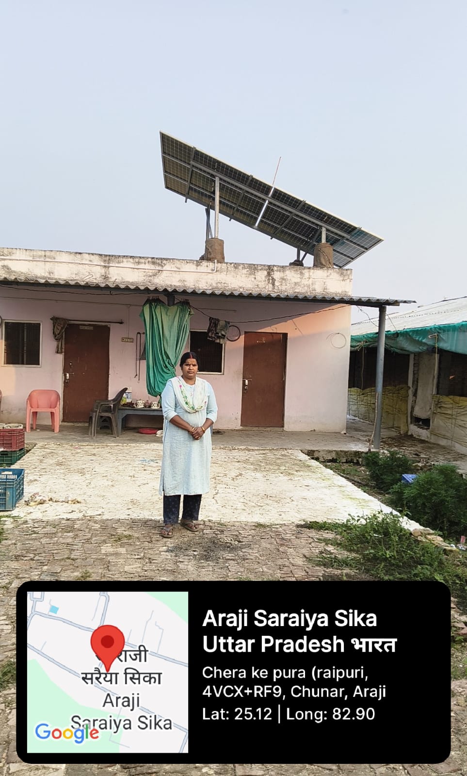 Village Solar Installation